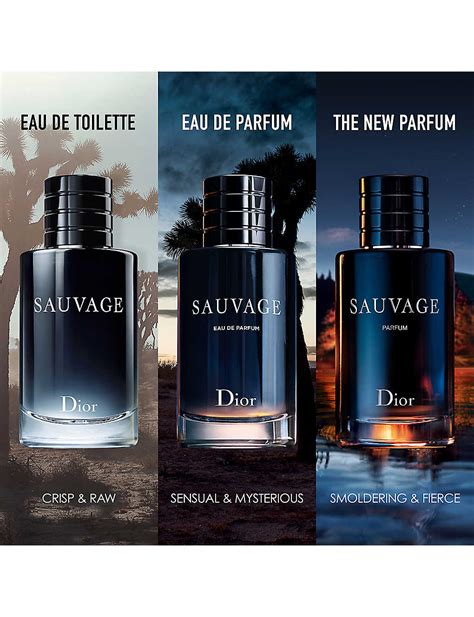 sauvage dior parfum tester